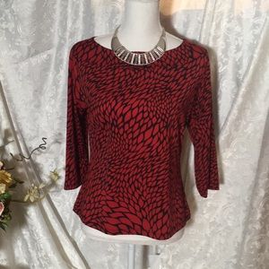 Dressbarn dress top in EUC!